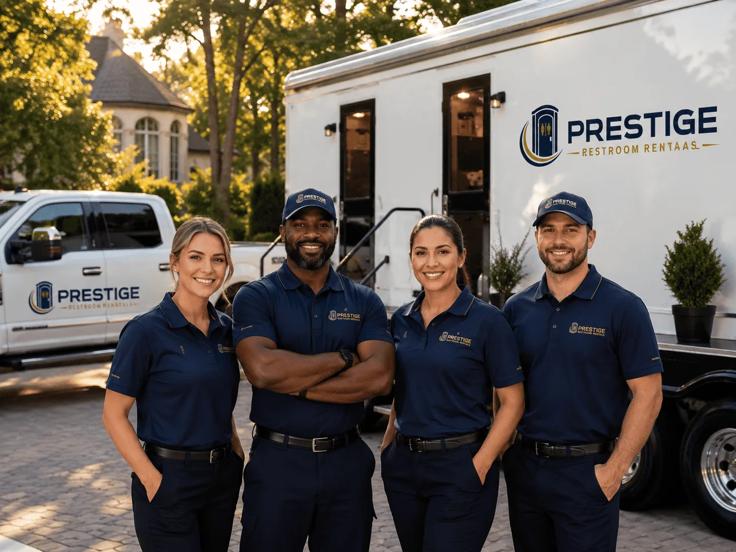 Trusted Luxury Portable Restrooms company in Franklin, WI